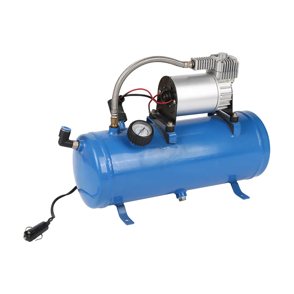 Máy bơm lốp 4 * 4 với Bình khí 6L có còi hơi