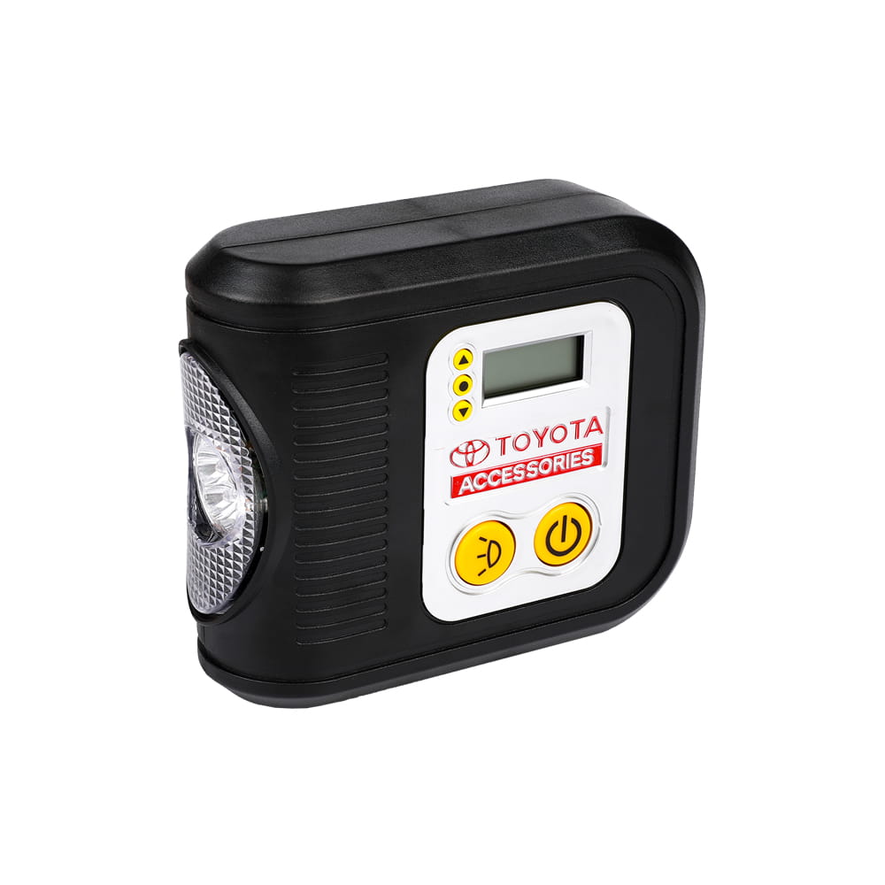 Máy nén khí mini kỹ thuật số bằng nhựa SOS có đèn led 7 chiếc