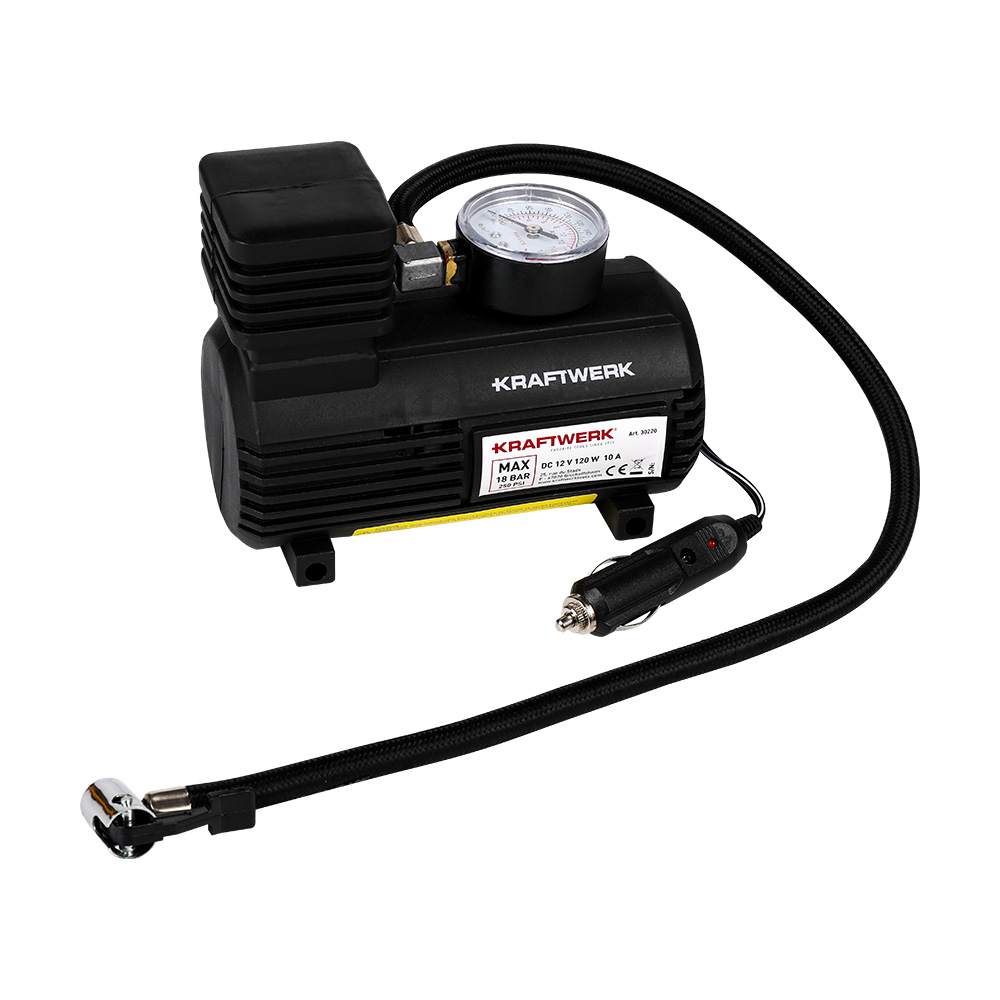 Máy Nén Khí Mini Di Động 12V DC